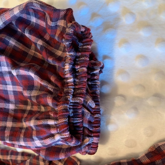 NWT Jessica Simpson Dylan’s Plaid Sadie Blouse M - Picture 11 of 12